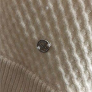 Lululemon White Sweater